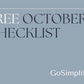 Free October Checklist: Entrance Ways, Mudroom and Coat Closets