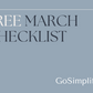 Free March Checklist: Kitchen, Pantry, Fridge & Freezer